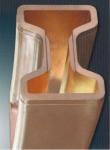 H beam I beam profile steel Thick Wall Copper Mould Tube For CCM Making Round