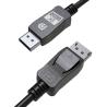 Buy cheap VESA Certified Laptop Displayport Cable , Black 4k Dp Cable from wholesalers