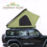 210x130cm Waterproof Camping Tent Area Wedge Aluminium Triangle Roof Top Tent