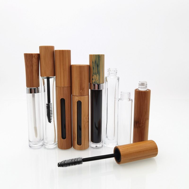 AS Bamboo Plastic Mascara Tube 3D Print Hot Stamping 5ml 8ml 10ml