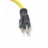 Buy cheap SJTW Indoor Extension Three Prong Power Cord 14/3 Heavy Duty Lighted With Lock from wholesalers