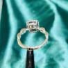 Buy cheap ZKZ Diamonds 1ct Lab Created Pink Diamond Engagement Rings Cushion Cut from wholesalers