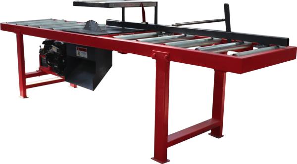 Buy cheap Single circular blade edger cutting saw, Wood slab edgers saw mill machine from wholesalers