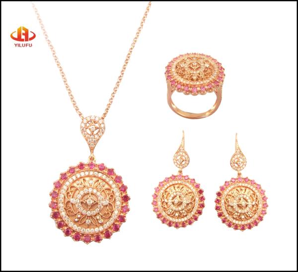 Buy cheap Classic Silver 925 Jewelry Set With AAA Cz Stone Dangle Pendant from wholesalers