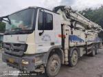 Concrete Boom Pump Used Heavy Equipment 2012 Zml 49m Concrete Pump on Benz Truck