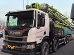 Rise Building Concrete Pump Truck 67 Meters Total Weight 54080kgs Structure
