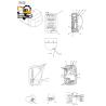 Buy cheap Excavator Electric Parts Panel Display Cluster Assy Gauge SK135SR SK200SR SK235SR SK135 YY59S00003F1 Monitor from wholesalers