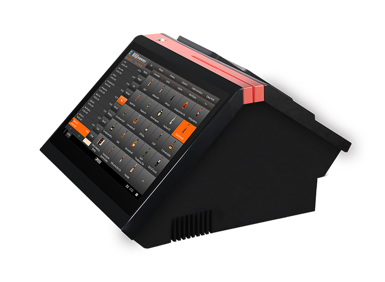 80mm Thermal Printer and 6 USB Ports Cashier System for Restaurant All in One Solution