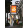 Buy cheap 5000cd Outdoor Solar Light Pole Led Display Billboard Customized from wholesalers