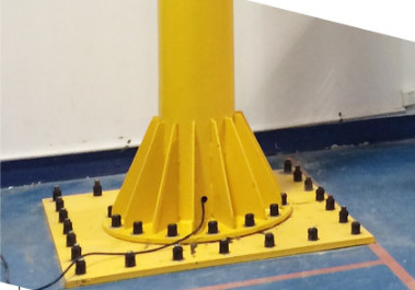 Rotation 10 Ton Slewing Pillar Mounted Jib Crane