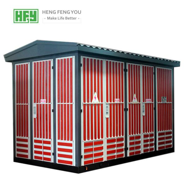 Buy cheap Intelligent Pre Assembled Electrical Substation Box Three Phase Metal Closed Switchgear from wholesalers