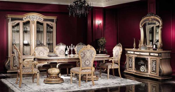 Buy cheap Royal Oak Dining Table 6 Seater from wholesalers