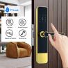 Buy cheap Apartment Light Gold TTLock Digital Door Lock Biometric Intelligent Smart Door Lock from wholesalers