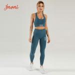 Women Shark Seamless Tracksuit Ladies Sports Suit Two Piece Yoga Set