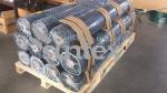Smoke And Fire Curtain Fabrics High Temperature Colored Silicone Coated