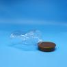 Buy cheap Clear Candy Cookie Empty Airtight Nuts PET Food Grade Plastic Jar Screw Lid For Food from wholesalers