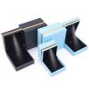 Buy cheap Custom PU Leather LED Jewelry Box Gold Trim Jewelry Holder Case For Earrings Rings from wholesalers