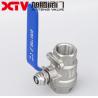 Buy cheap GB Standard Industrial Threaded Full Bore Ball Valve SS304 1PC/2PC/3PC Reduce Bore from wholesalers