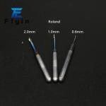 Cad Cam Dental Zirconia Milling Bur 4mm 6mm Shank Dia Burs