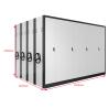 Buy cheap Mobile Compactor Electronic Archives Mass H2300mm Office File Shelf from wholesalers
