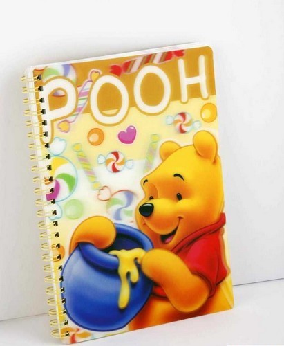 Customized 3D Lenticular Note Book spiral notebook pp pet Lenticular Printing Cover sale and export United Kingdom