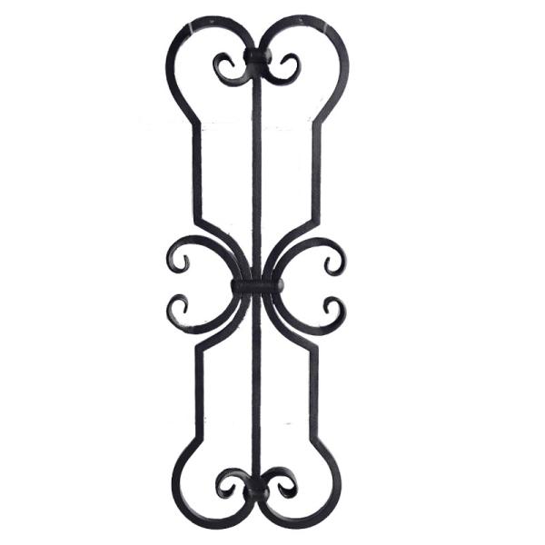 Buy cheap Solid Wrought Iron Metal Railing Parts Balusters Universal Elements from wholesalers