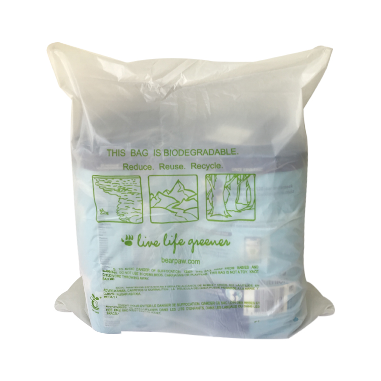Cheapest wholesale eco reusable corn starch plastic packaging fruit bag