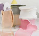 Simple Bilateral Gauze Gifts Wrapping Flower Fishtail Organza Ribbon