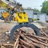 Buy cheap Excavator Log Grab Certified Hydraulic Log Grapple For Mini Digger from wholesalers