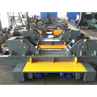 Buy cheap Rubber / Metal Conventional Pipe Welding Rollers 100T For Tank Fit Up Welding product