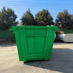 Customized Industrial Steel Skip Bin 3 - 8M3 For Hotels And Restaurants