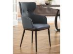 Beautiful Porada Andy Carver Dining Chair Solid Canaletta Walnut Frame