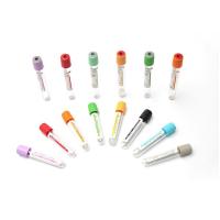 Buy cheap 100mm Vacuum Blood Collection Tube , Blood Sample Collection Vials product