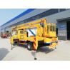 Buy cheap 4x2 ISUZU 14m High Altitude Aerial Work Truck With Fold Arm Double Row Cabin from wholesalers
