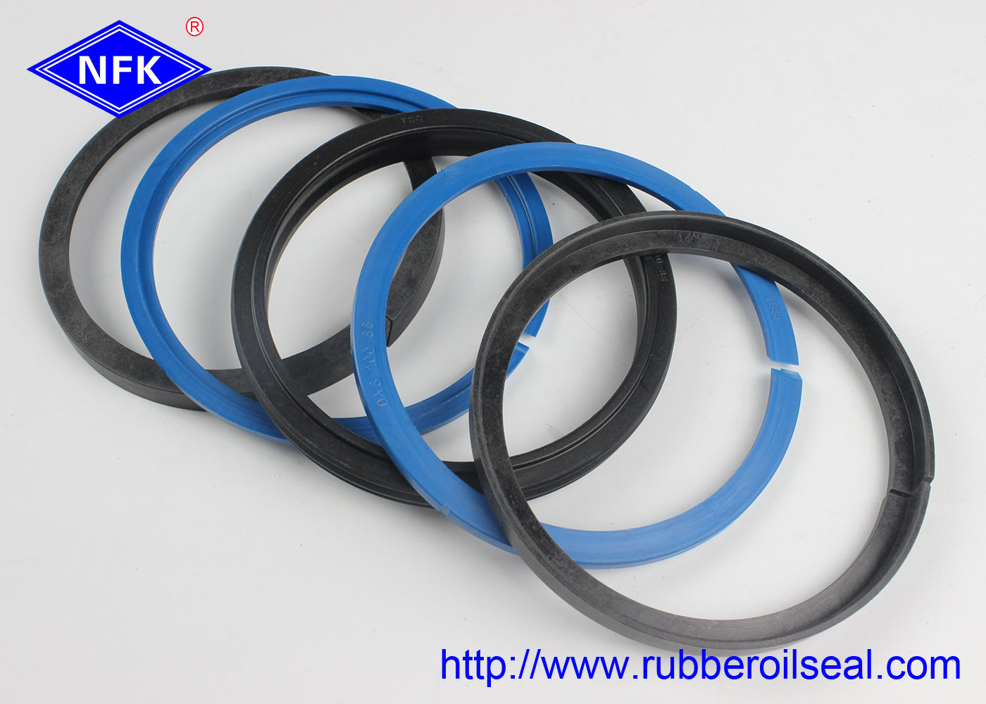Reinforced Thermoplastic Polymer NBR Hydraulic Piston Seals