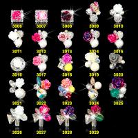 Buy cheap NEW Arrival Flower 8*6mm Bow Nail Charm- Nail Charms- Nail Jewelry- Nail Art product