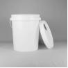 Buy cheap Paint Packaging Stackable White 20 Ltr Plastic Bucket With Metal Handle from wholesalers