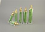15ml 30ml 50ml 80ml 100ml 200ml Plastic Lotion Bottles Straight Round Cosmetic