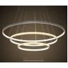 Buy cheap DIY black ring modern led pendant lights led commercial chandelier pendant ceiling lamp for top hotel from wholesalers