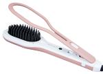 OEM / ODM Ceramic Hair Straightener Brush Comb Curler Set With Clip