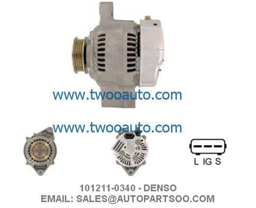 Buy cheap 101211-0052 101211-0340 - DENSO Alternator 12V 80A Alternadores from wholesalers