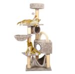 Solid Wood Climbing Frame H158CM Cat Scratching Products