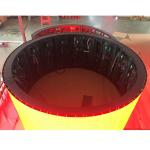Indoor 360 Degree Cylinder LED Display Outdoor Column Curve Screen Advertising