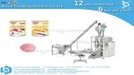 How to pack 5kg wheat flour gusset pouch BSTV-750DZ