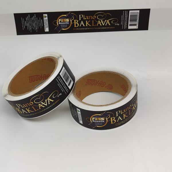 Buy cheap Avery Permanent Food Adhesive Labels Vinyl Sticker With Matt Lamination from wholesalers