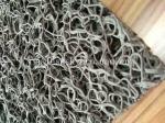 Colorful Grey Rubber Mats , Soft Breathable Washable PVC Kitchen Mats