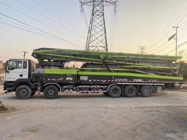 Buy cheap 70m 12Mpa Mounted Concrete Line Pump Trailer Equipment 55 Cubic For Highways from wholesalers