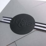 1.5in Garments Embossed Printable Self Adhesive Labels Recycled Paper Sticker