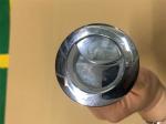 Electroplate Toilet Flush Button , ABS Dual Flush Toilet Button Hand Press Type