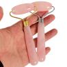 Buy cheap Rose Quartz Jade Roller Facial Massager Single Head Jade Stone Rollers from wholesalers